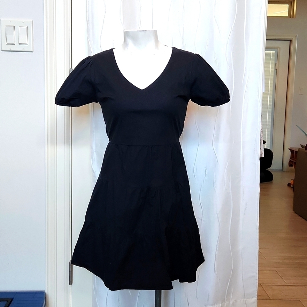 Monteau Los Angeles Black Mini Dress